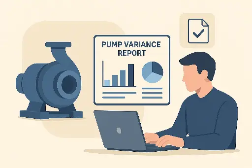Pump Variance Report Access And Usage